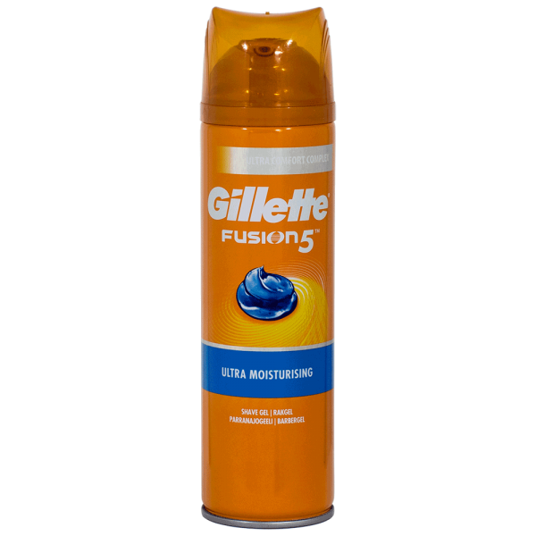Gillette Fusion5 Ultra Feuchtigkeitsspendendes Rasiergel 200ml