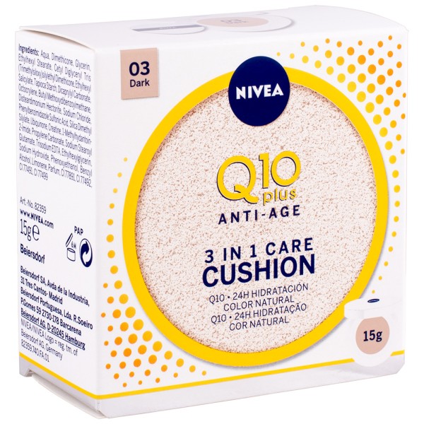 Nivea Q10 plus Anti-Age 3in1 Cushion Nr.03 Dark 15g