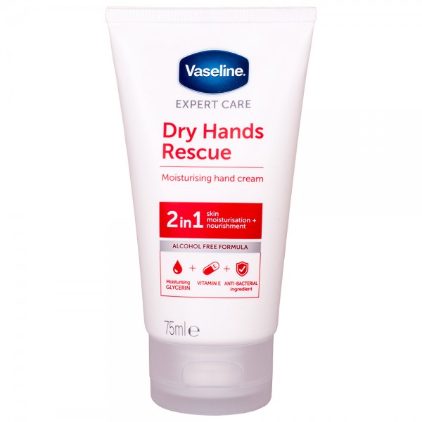 Vaseline Expert Care Dry Hands Rescue 2in1 75ml