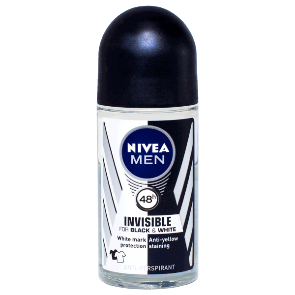 Nivea MEN invisible for Black & White Roll On 50ml