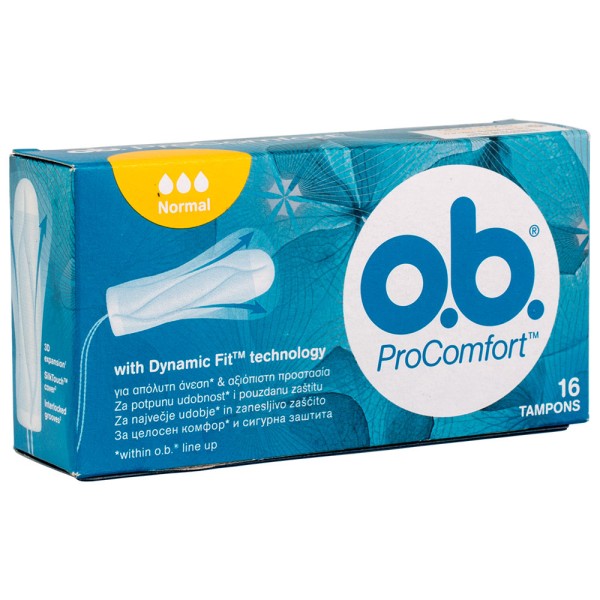 O.B. Tampons Procomfort Normal 16 Stück