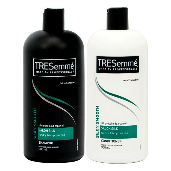TRESemme Salon Silk SET Shampoo + Spülung - 900ml