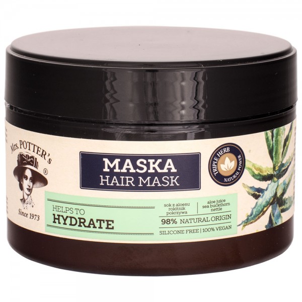 Mrs. Potter`s Tripple Herb Hydrate Haar-Maske 230ml