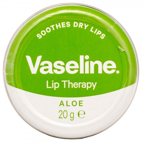12x Vaseline Lip Therapy Aloe Lippenbalsam 20g