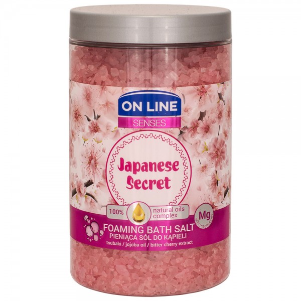 On Line Senses Japanese Secret Foam-Badesalz 480g
