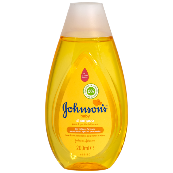 Johnson's Baby Shampoo 200ml - pure & sanfte Pflege
