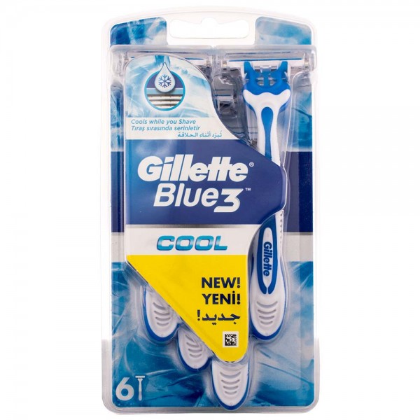 Gillette Blue 3 COOL Einwegrasierer 6 Stück