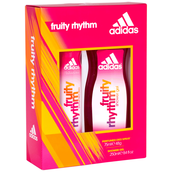 adidas Fruity Rhythm Geschenk-SET Body Spray + Shower Gel