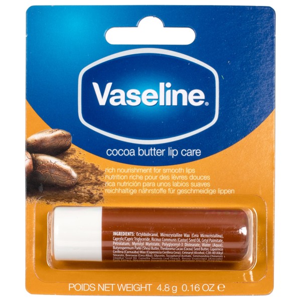 Vaseline Cocoa Butter Lip Care 4,8g