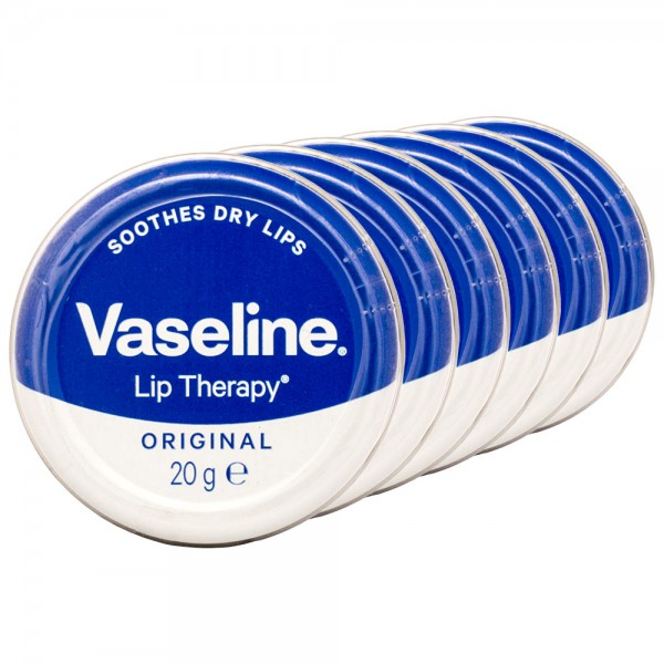 6x Vaseline Lip Therapy Original 20g